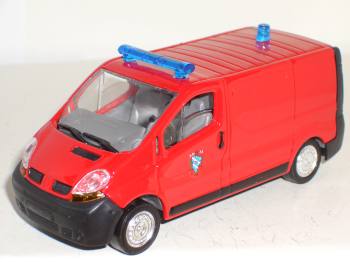 Renault Traffic pompiers - Solido auto miniature 1:43