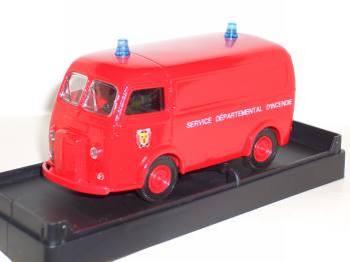 Peugeot D4A pompiers - Solido modelcar 1:43